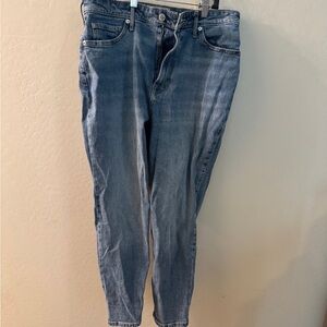 Everlane curvy fit high-waisted crop jeans